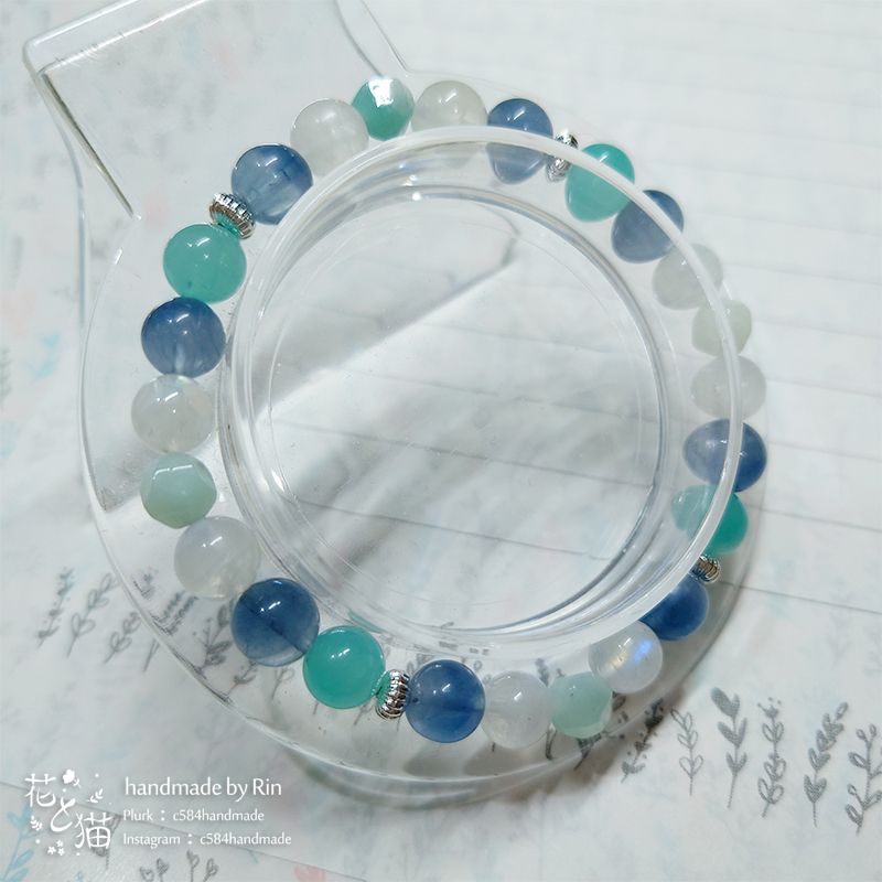 【手串】Amazonite｜天然石手串 手圍約15.5cm