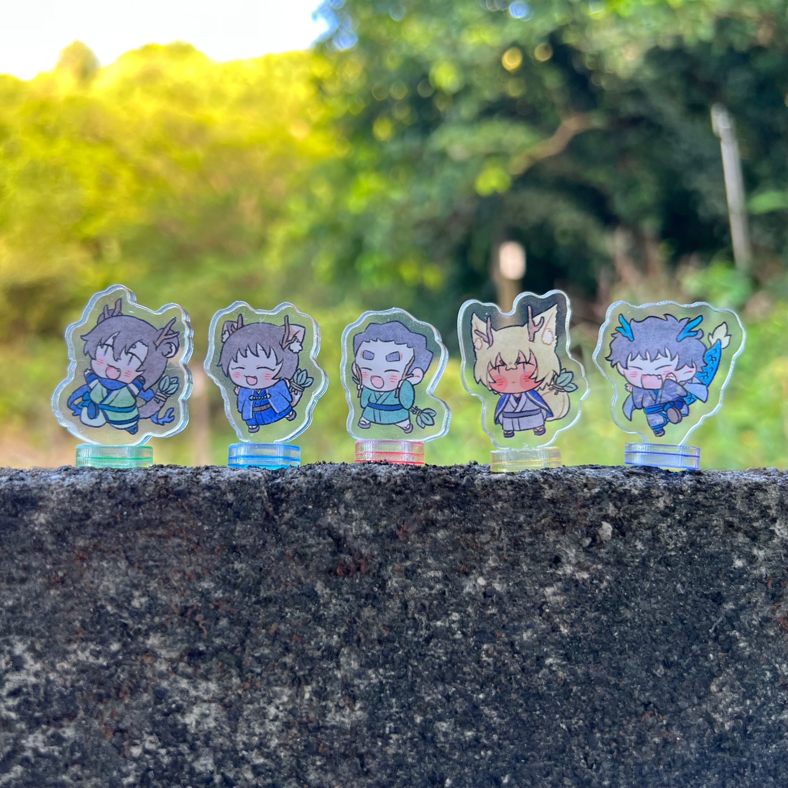 【DC】龍年龍作伙自組小立牌