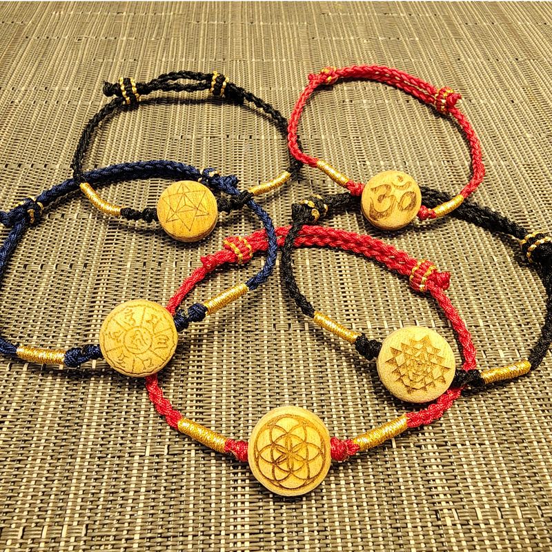 聖木能量圖騰編織手串