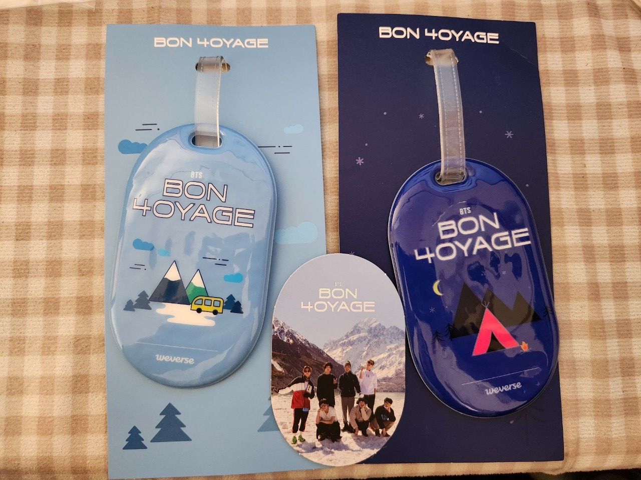 BTS 行李吊牌