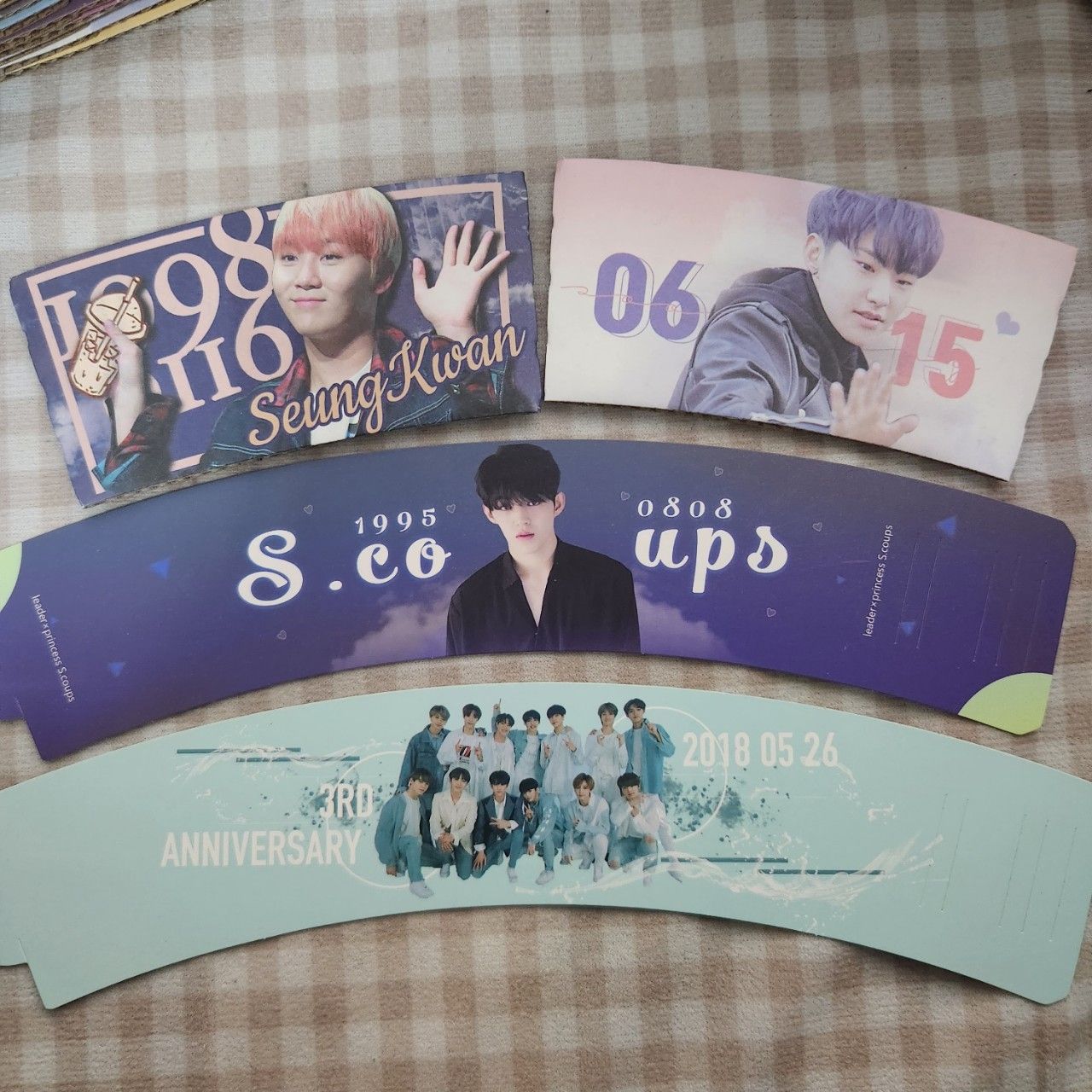 杯套 （最少選五組與A可合併計算） 或一同買商場其他商品 / 只想收藏幾個請私訊我 B