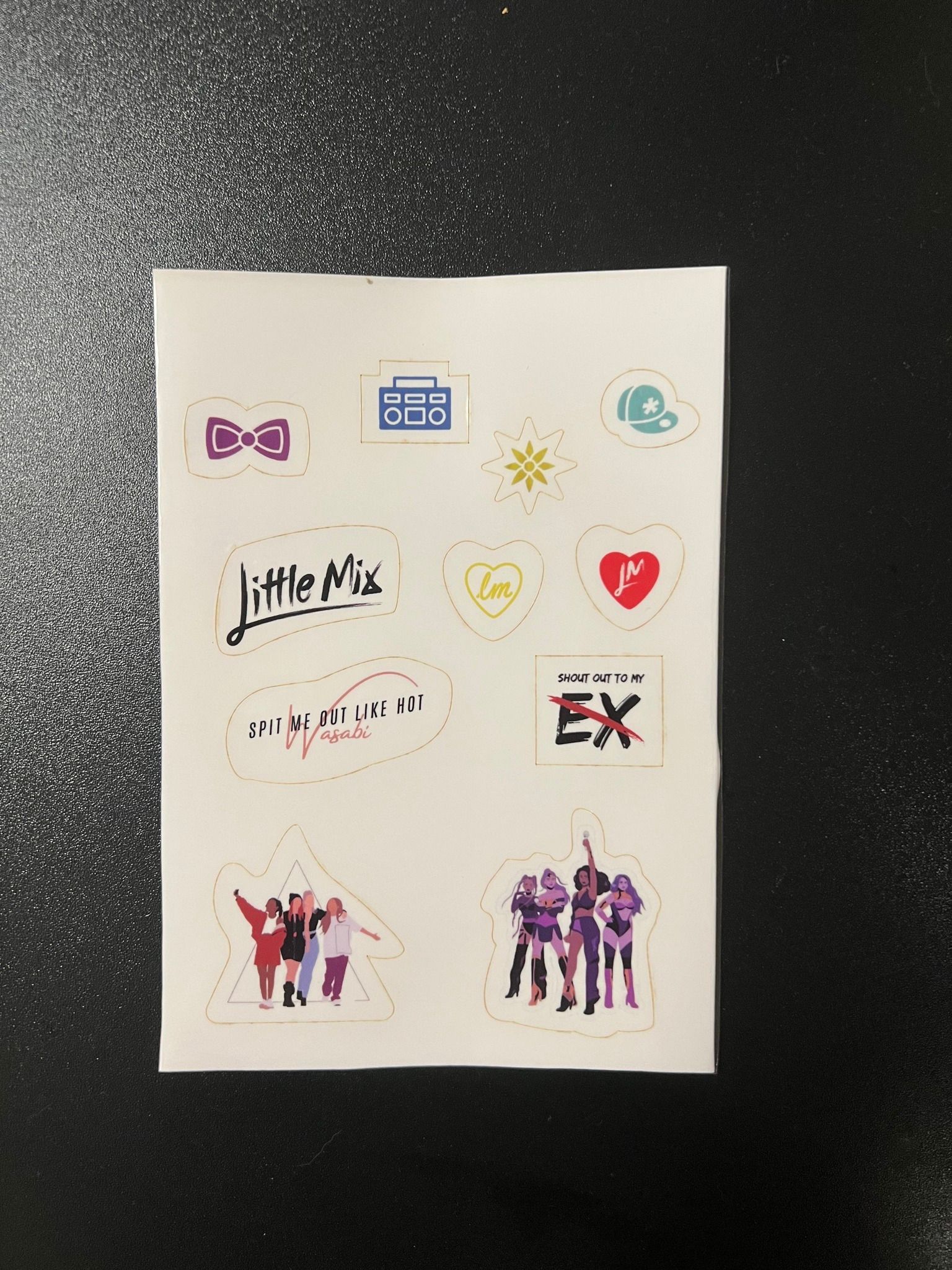 Little Mix 貼紙＆小卡