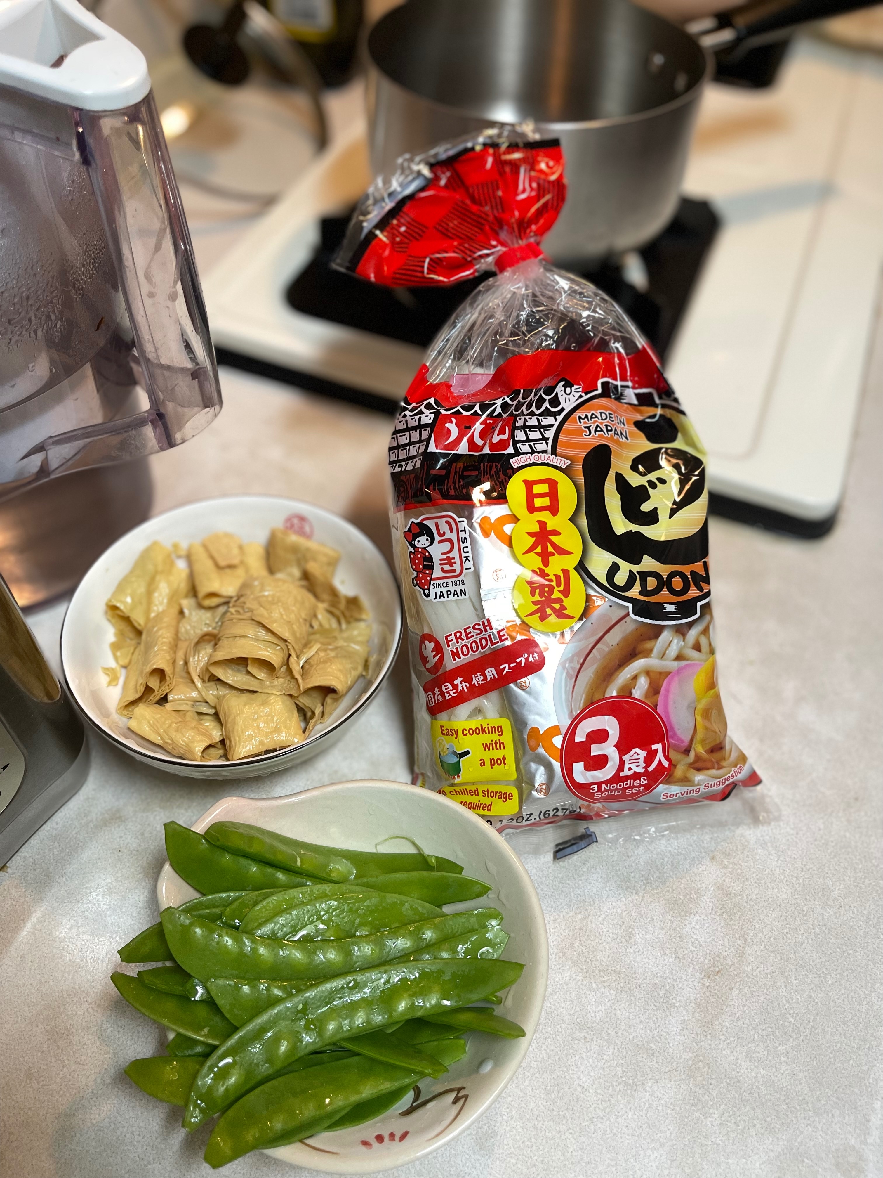 日本商品～可常溫存放‼️五木昆布湯烏龍麵（全素）3 入✅附湯包