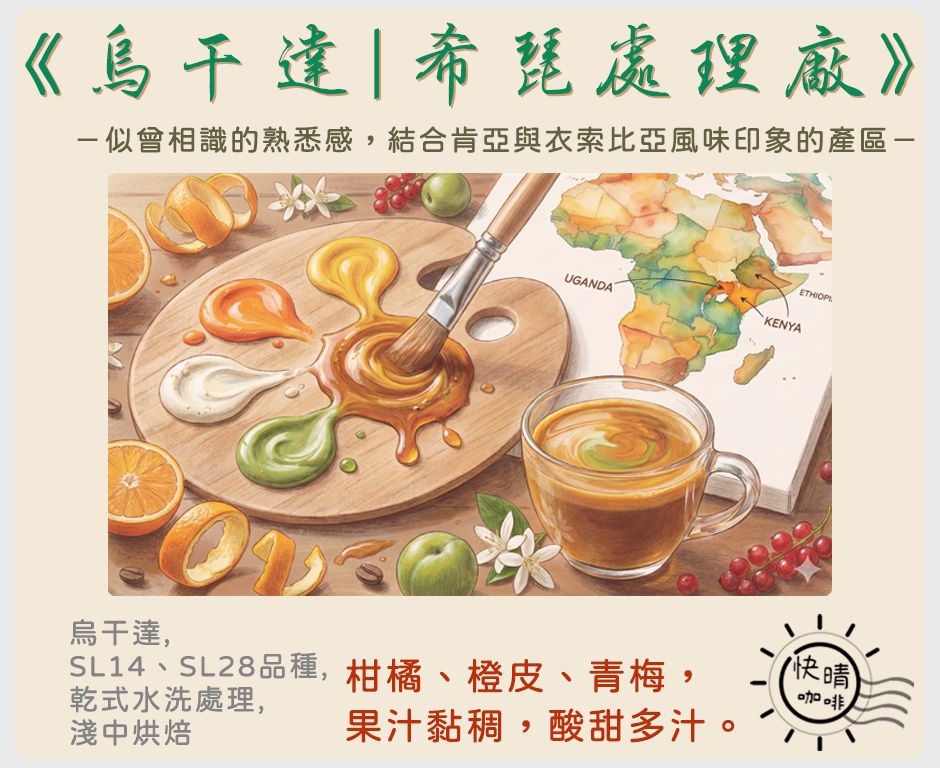 烏干達｜希琵處理廠｜乾式水洗處理