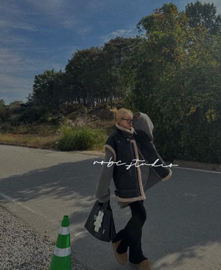 🇰🇷羊羔毛背心