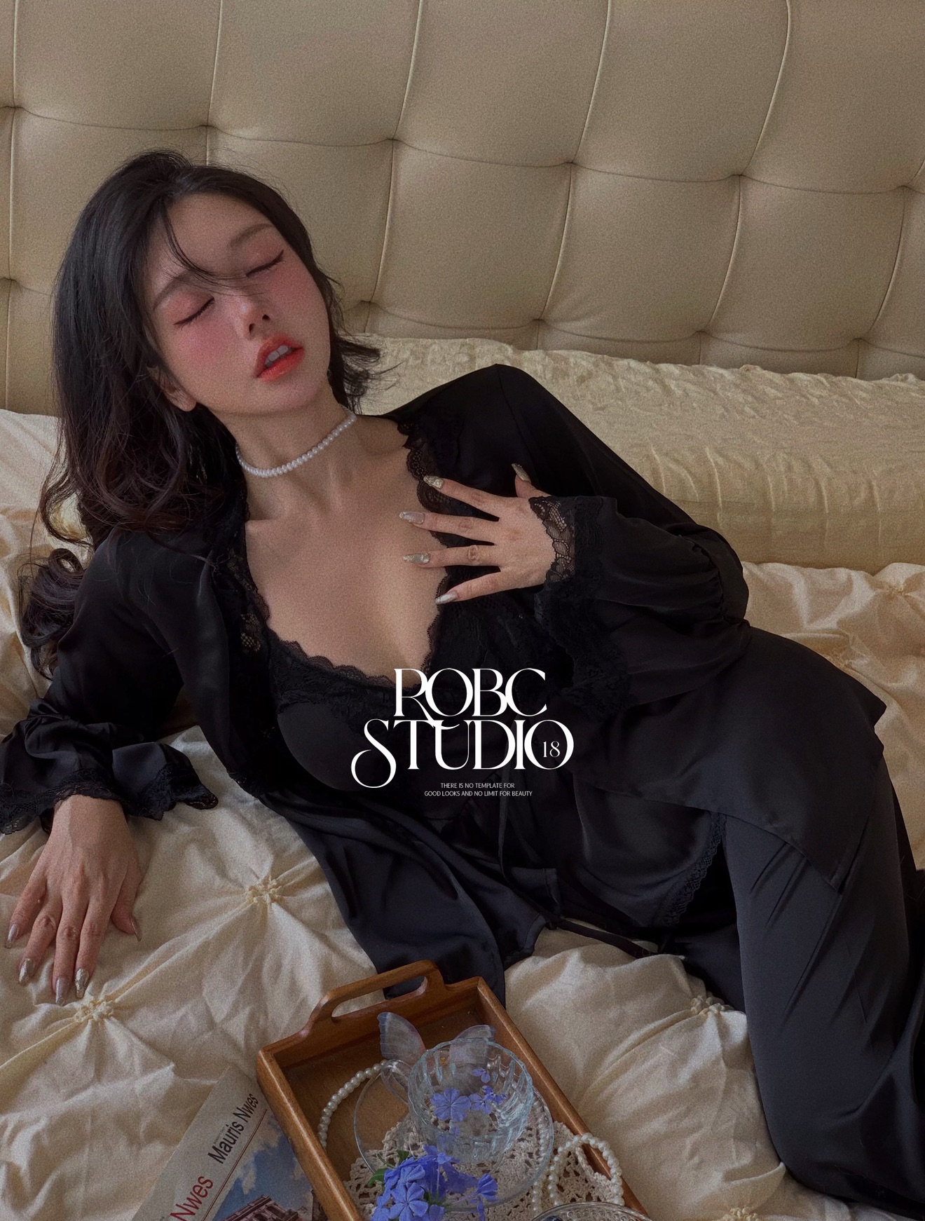🧚‍♀️仙女冰絲三件套裝（居家服帶胸墊）