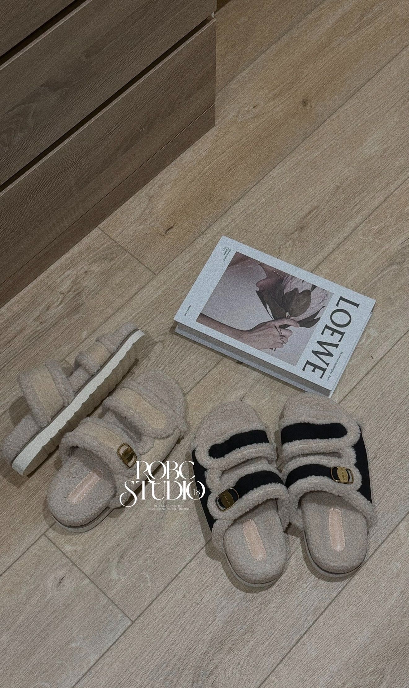 奶霜毛毛拖☁️ （ ＊要買大一碼 ）