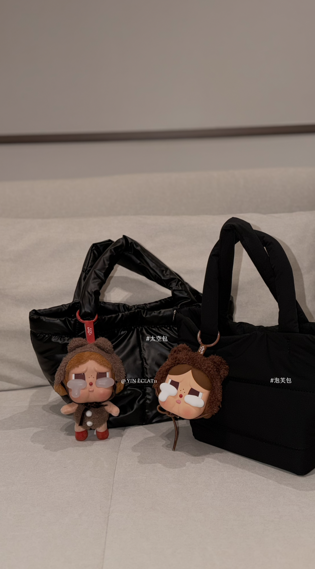 ꒰ 𝗣𝘂𝗳𝗳 𝗯𝗮𝗴泡芙包＆𝗦𝗽𝗮𝗰𝗲 𝗕𝗮𝗴太空包 ꒱