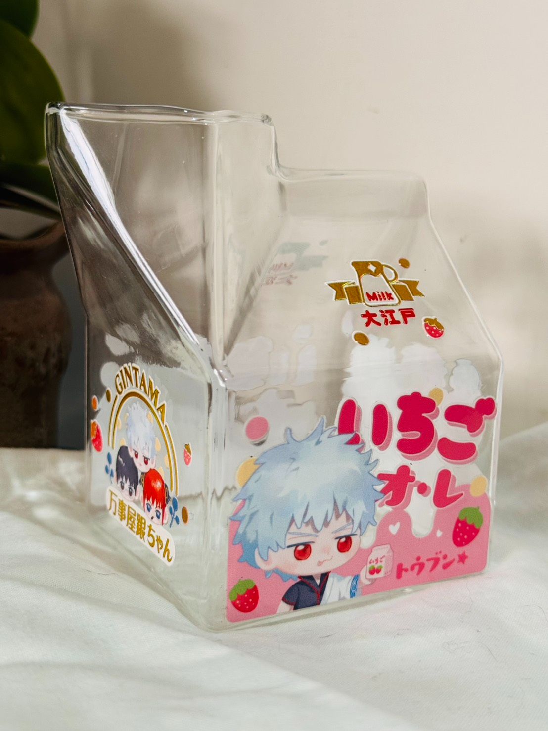 銀魂 阿銀草莓玻璃杯