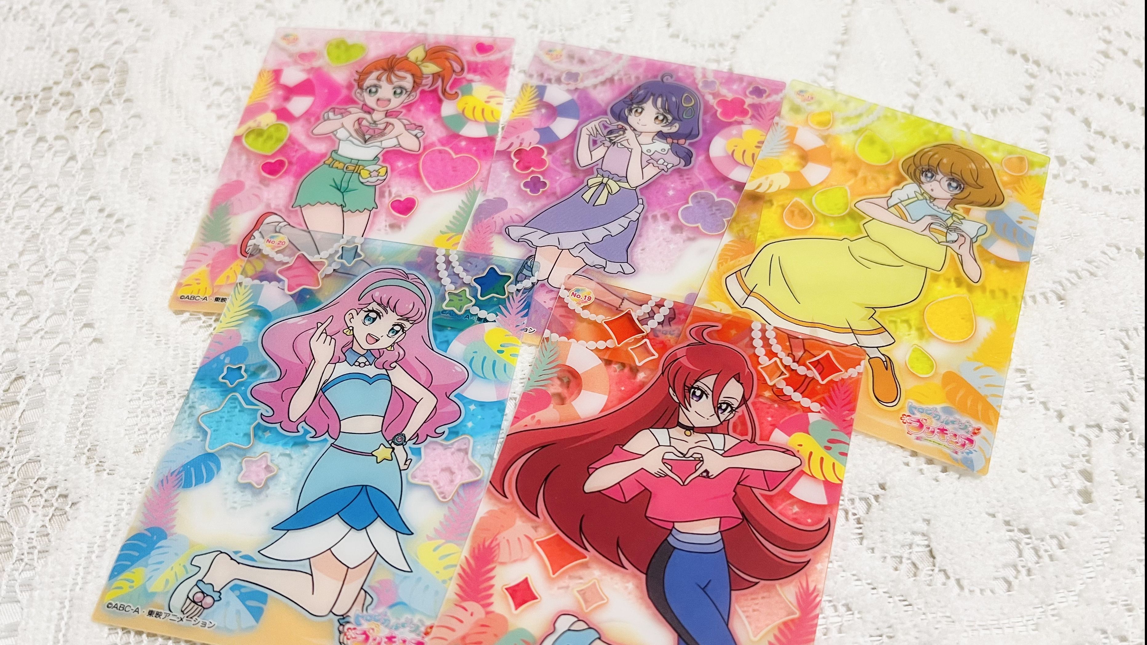 光之美少女 ensky卡片  熱情閃耀電影 私服組