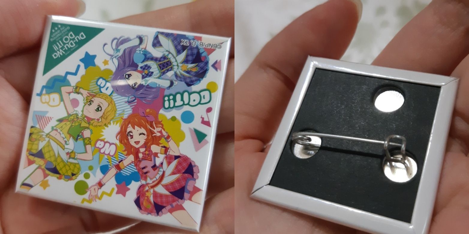 偶像活動 方形CD封面徽章 du-du-wa do it!!