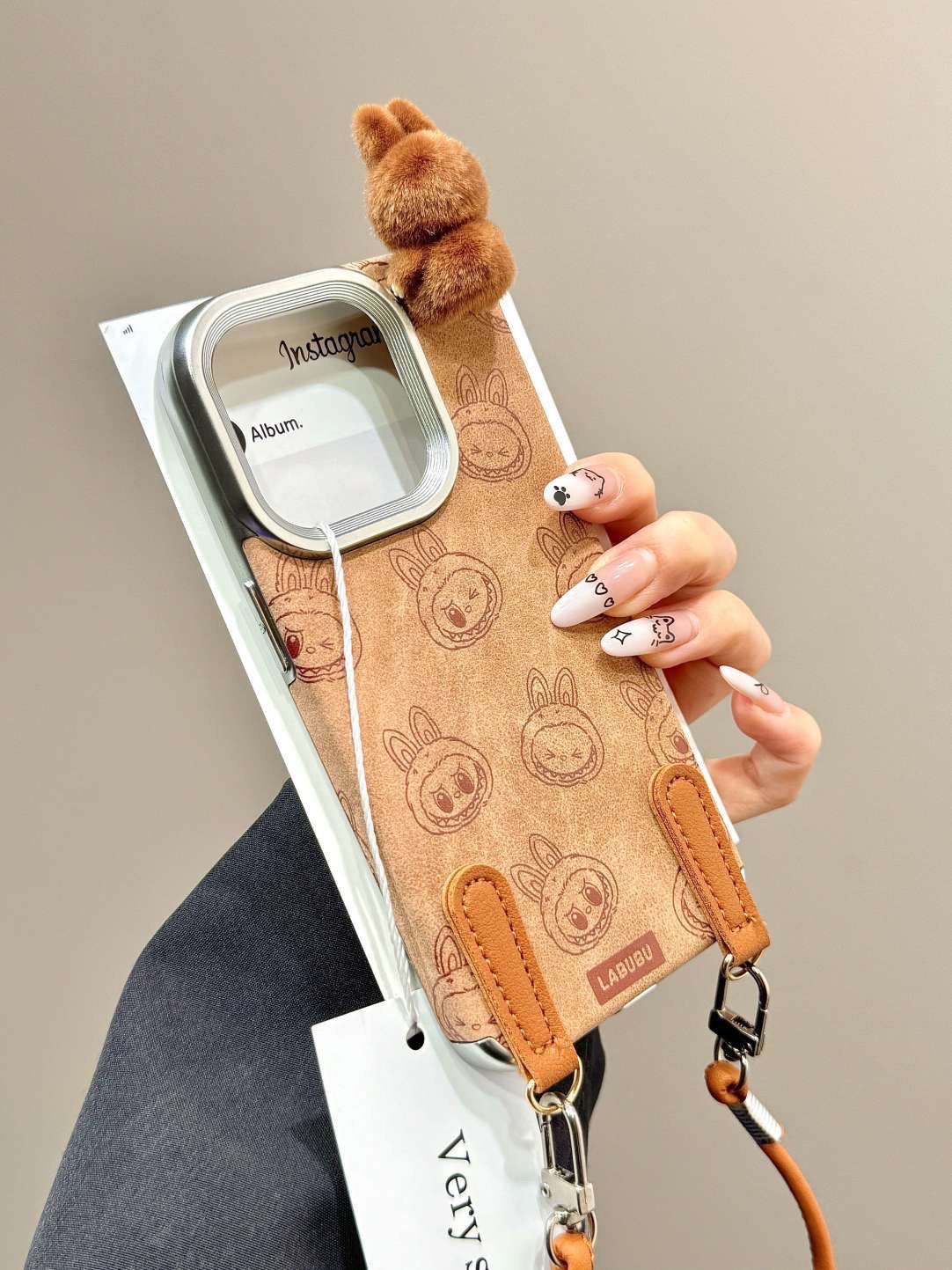 預購｜毛絨絨的𝐋𝐚𝐛𝐮𝐛手機殼📱