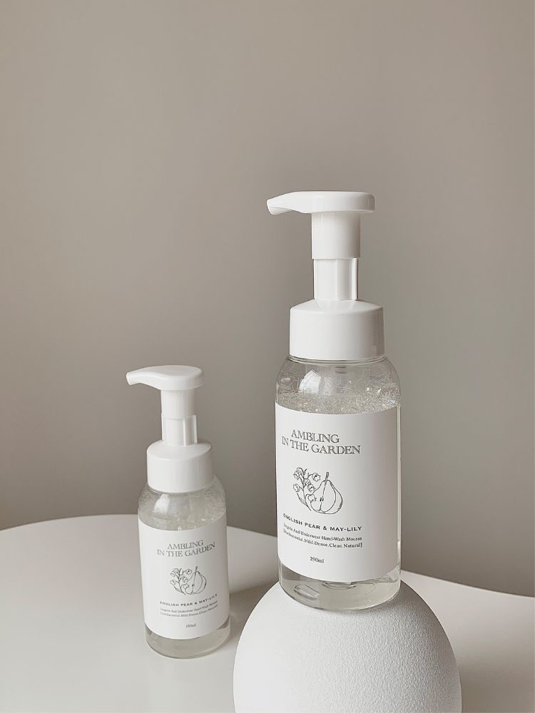 漫步花園貼身衣物手洗慕斯✿
