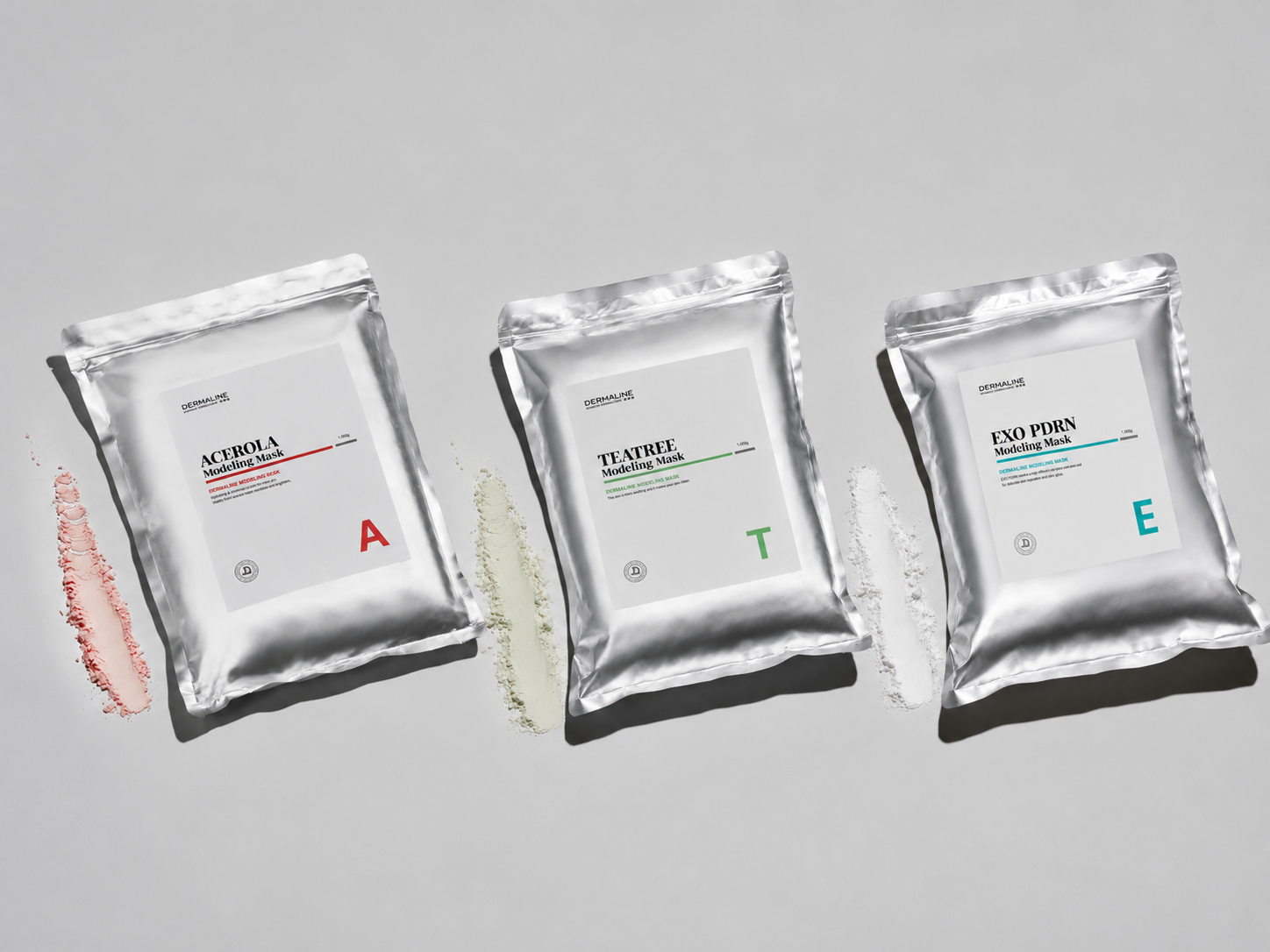 🇰🇷Dermaline｜茶樹/櫻桃/積雪草外泌體軟膜