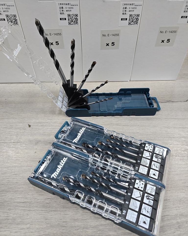 牧田E-14255萬用鑽尾5件組