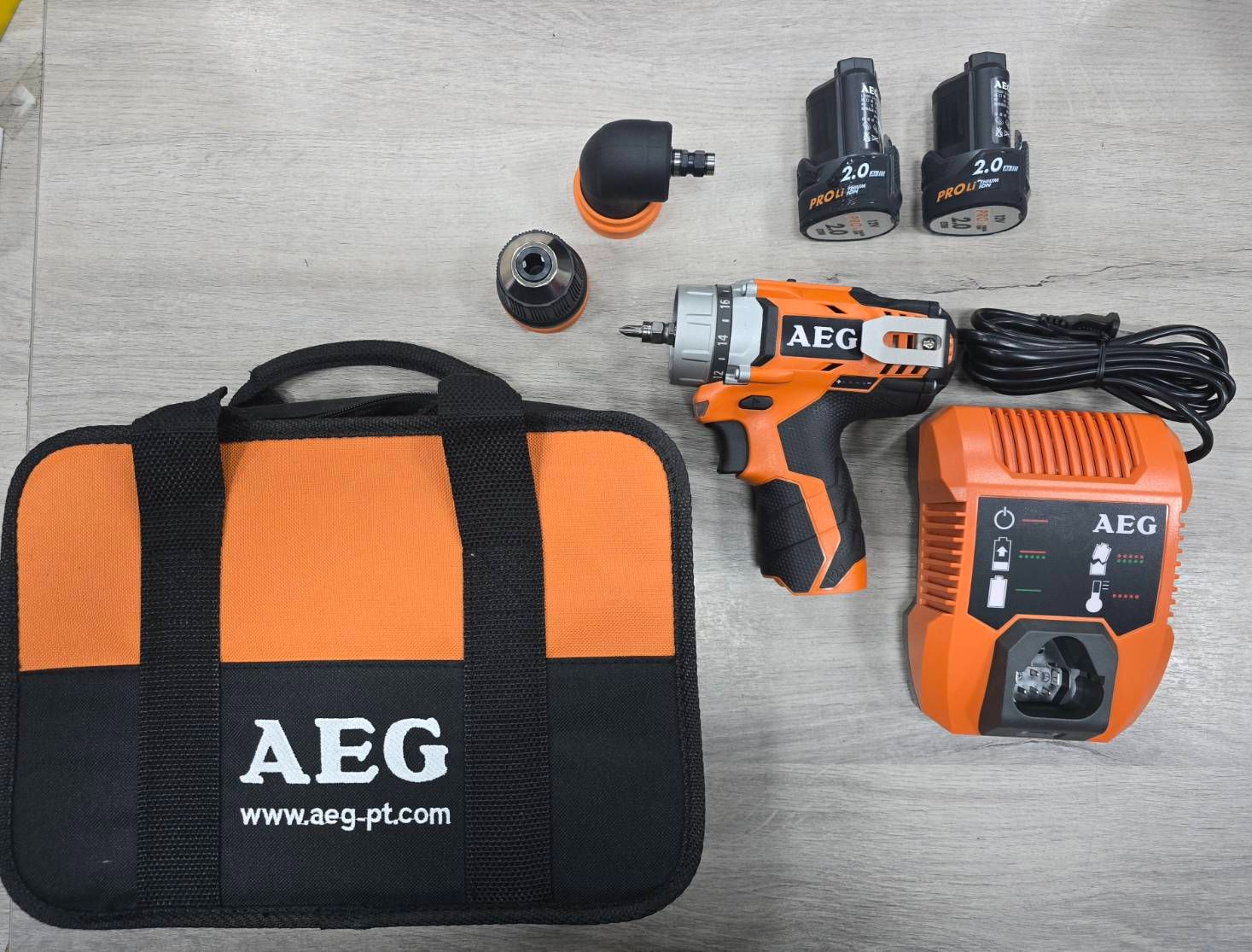 AEG BBS 12C2 雙速電鑽/起子機組（魔鬼機）