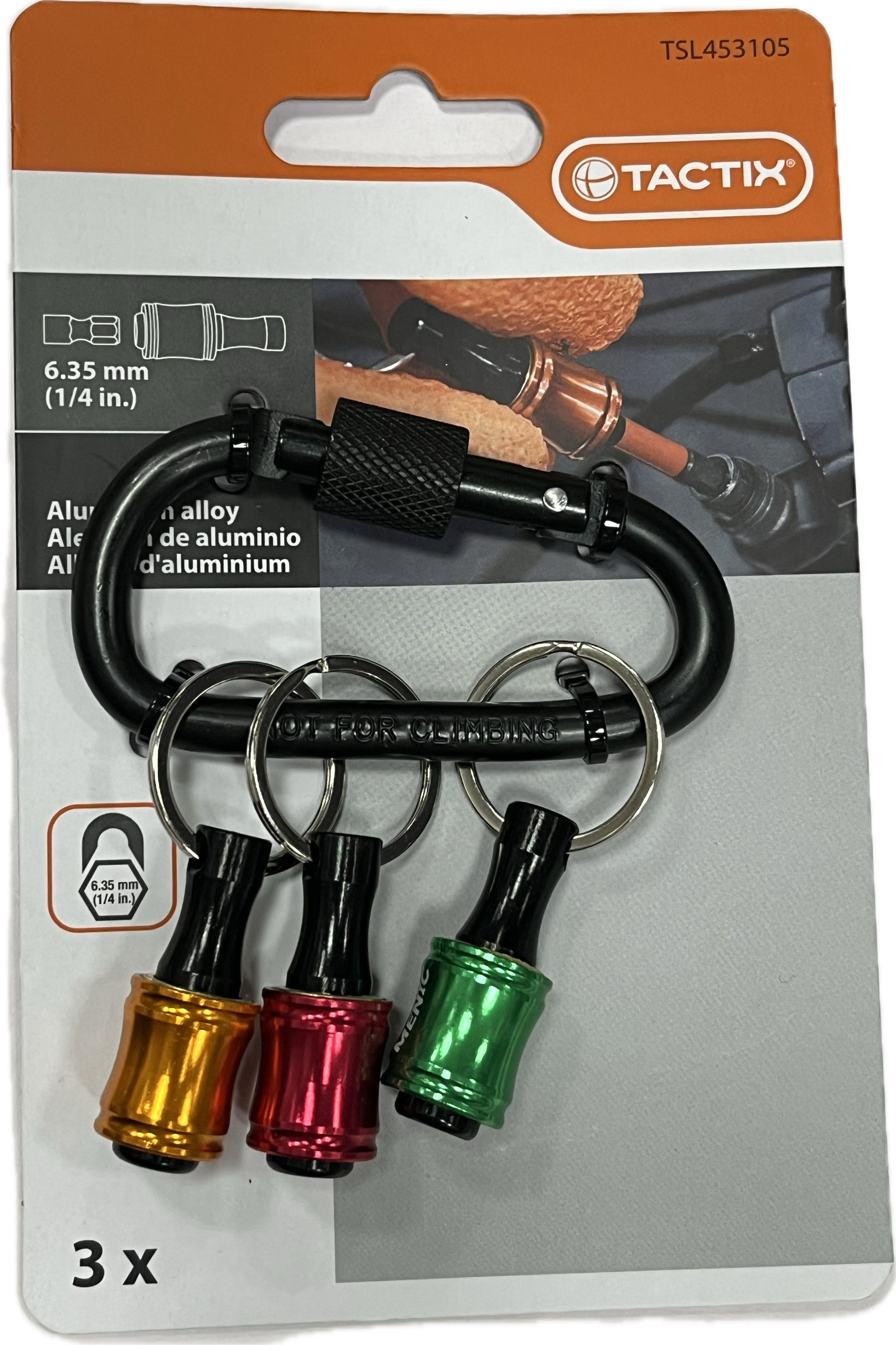 TACTIX 鋁合金快脫接桿鑰匙圈