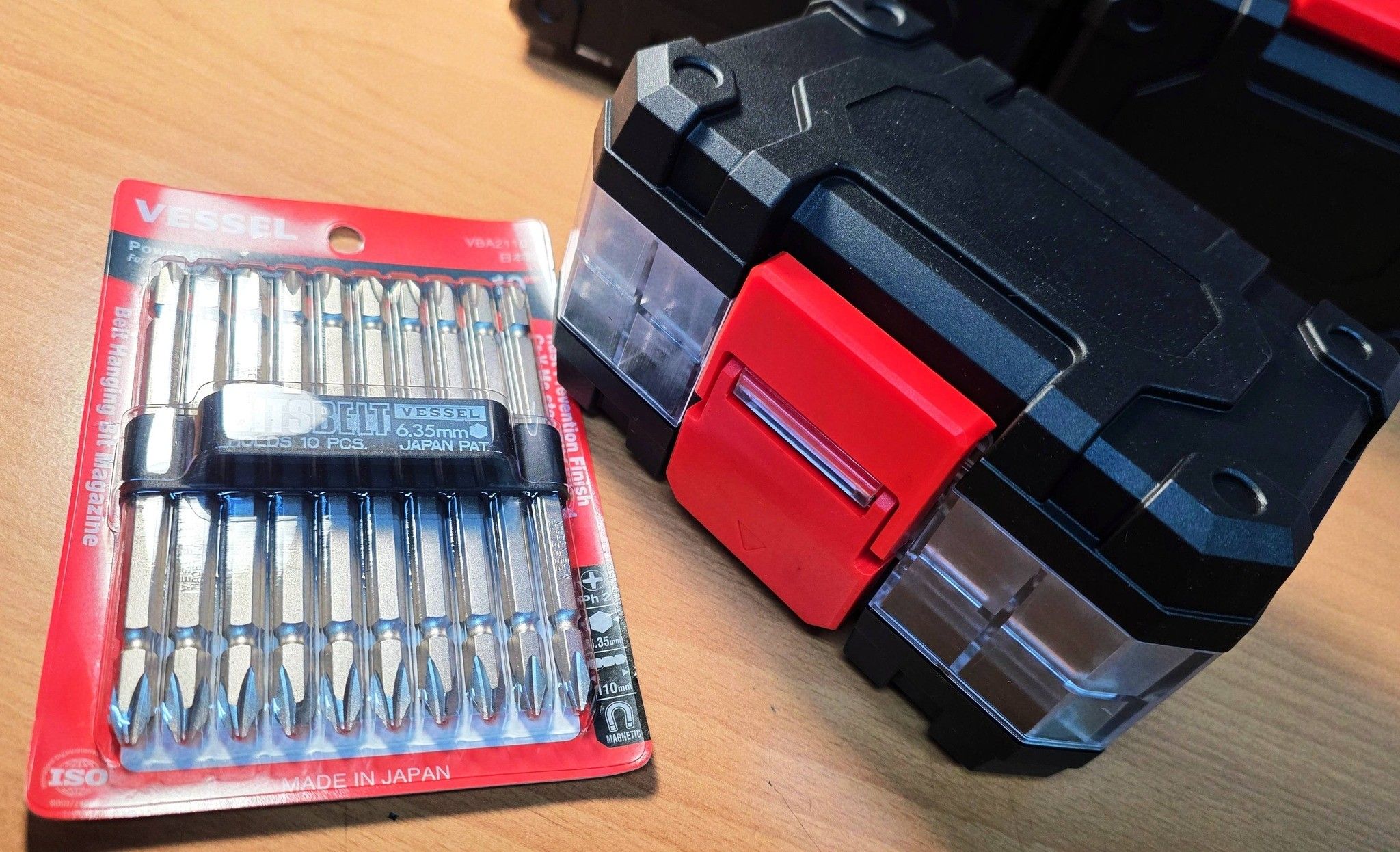 ▲店長特惠組▲-20260310 VESSEL  🇯🇵 日本製高硬度起子頭 +萬用雙層收納盒