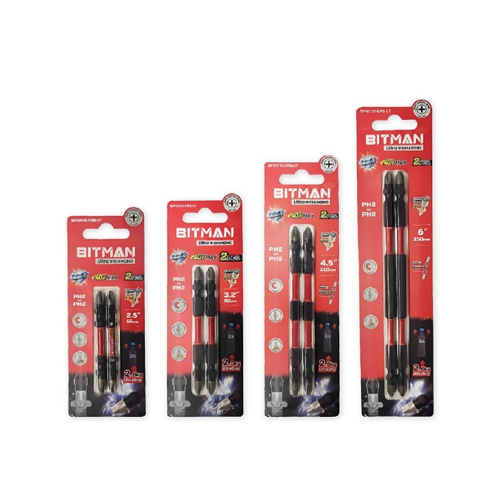 BITMAN💎鑽石魔粒DMS-UT系列💎雙十字起子頭