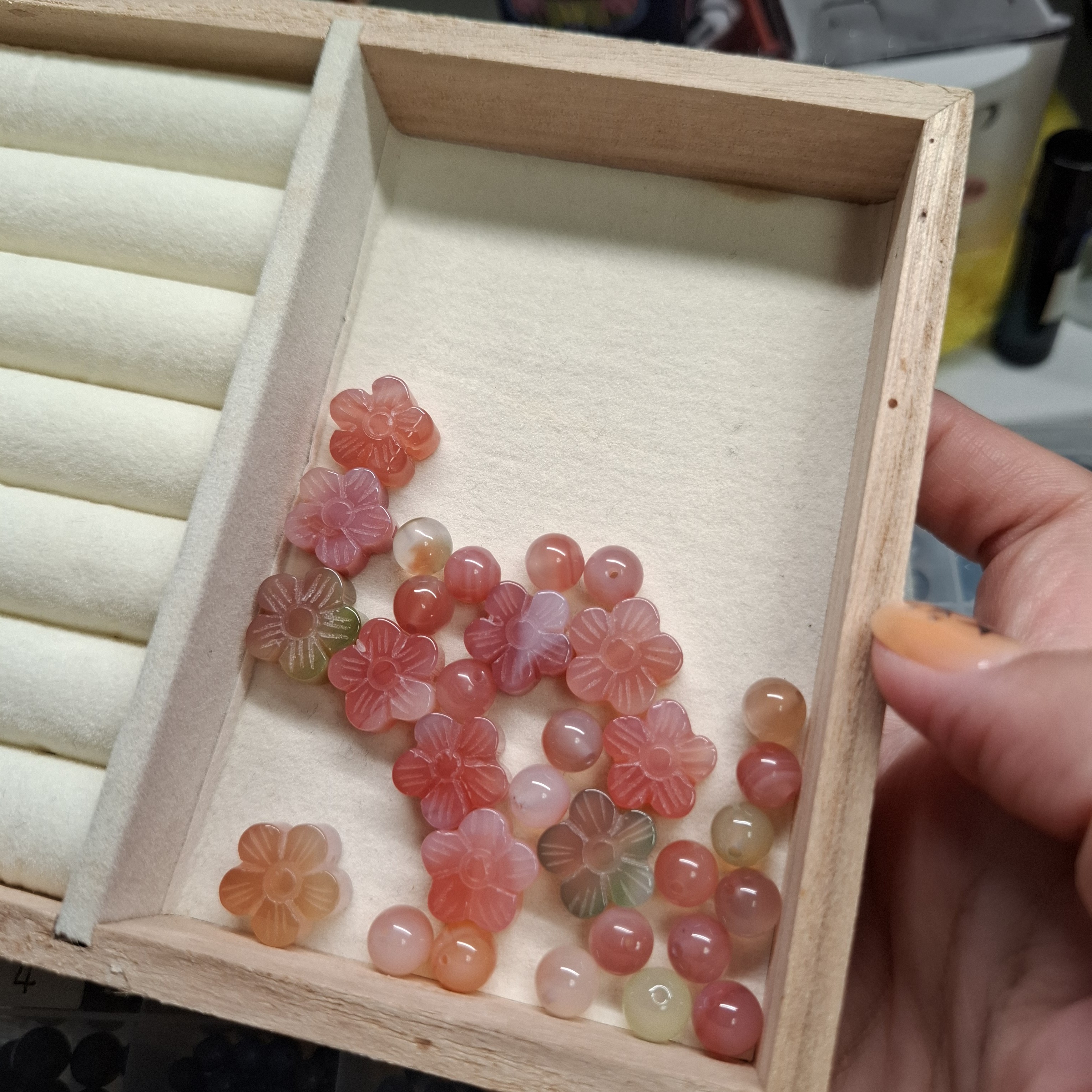 材料-瑪瑙花花