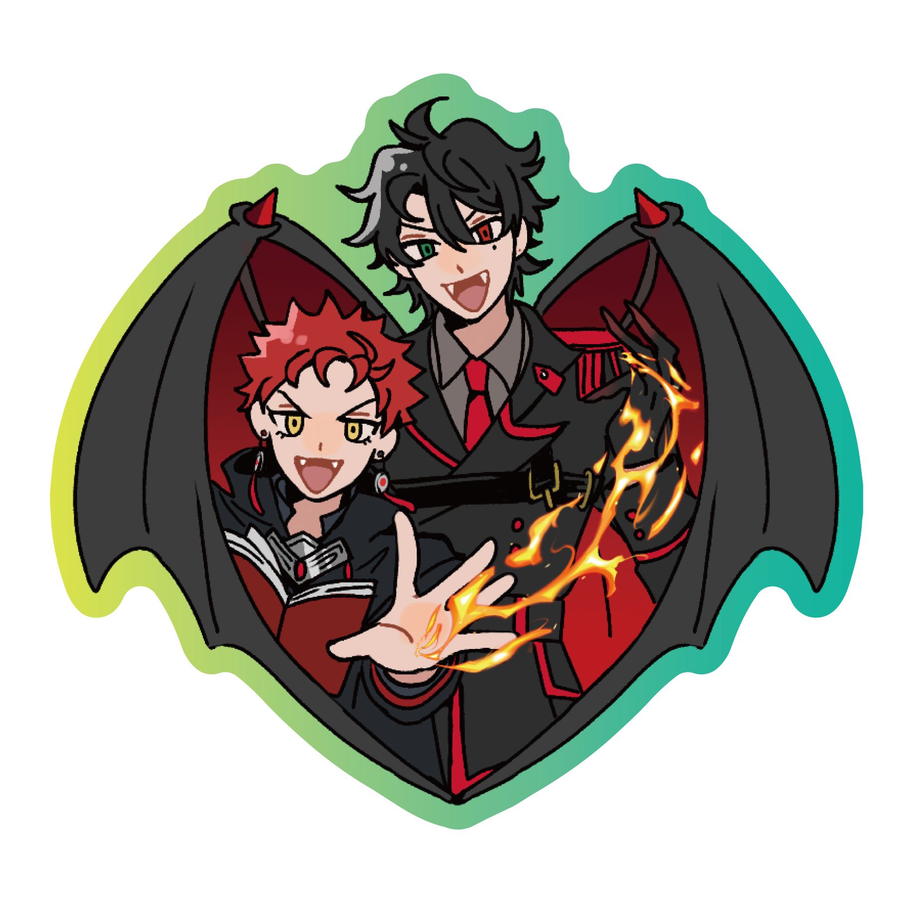 《召喚惡魔♥貼紙》