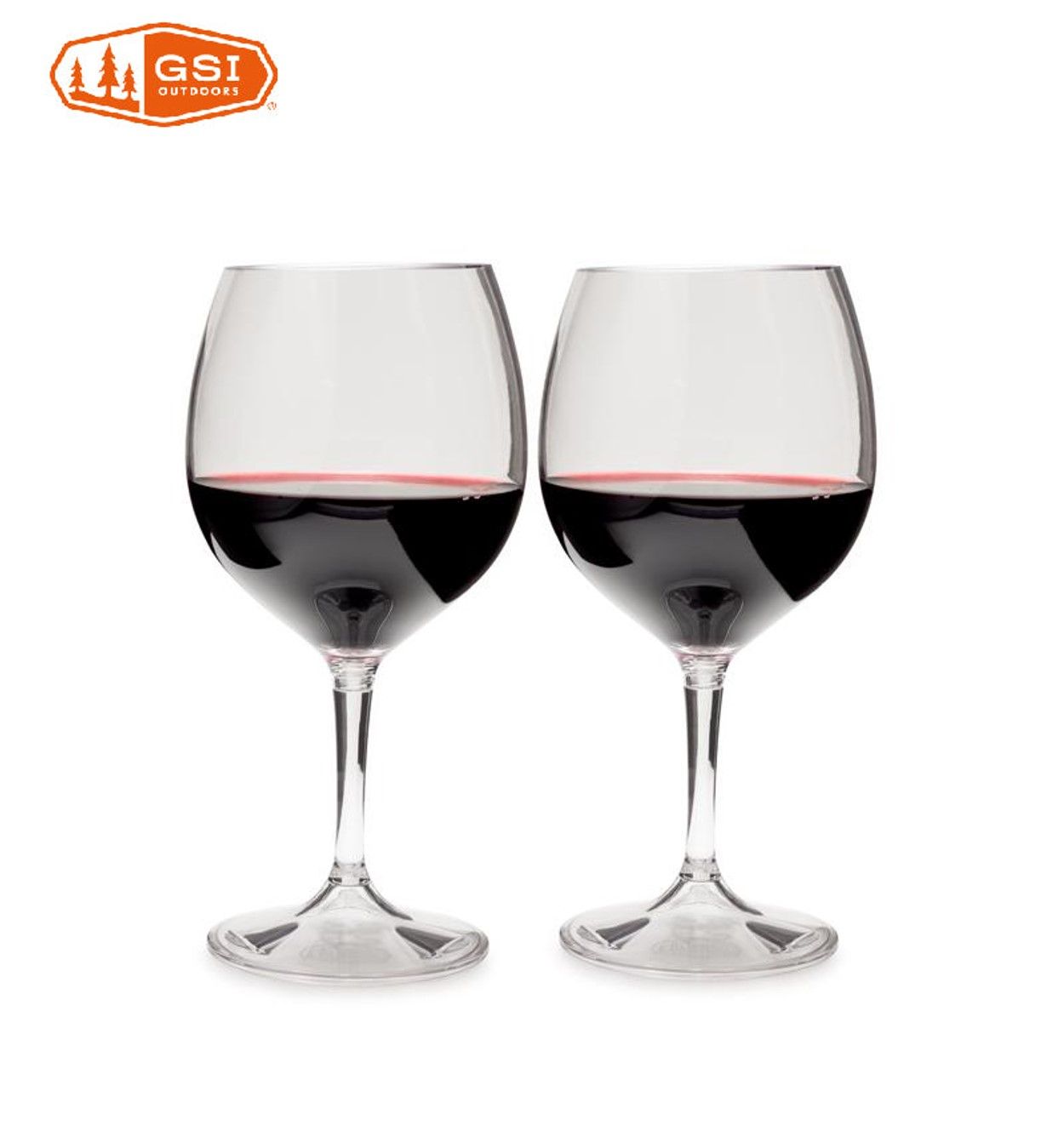 【GSI】美國-紅酒杯2入組（可收疊）450ml