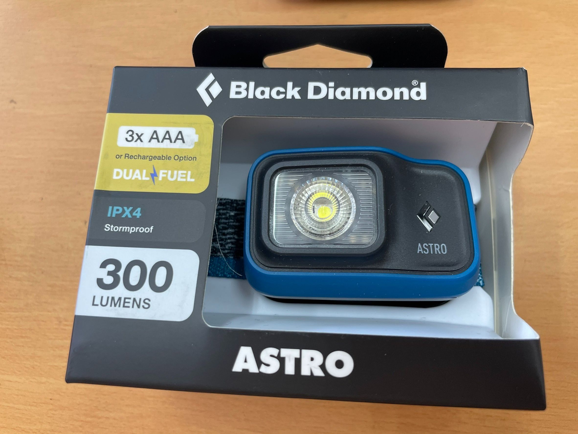 【Black Diamond】 ASTRO 300流明頭燈（無紅光）
