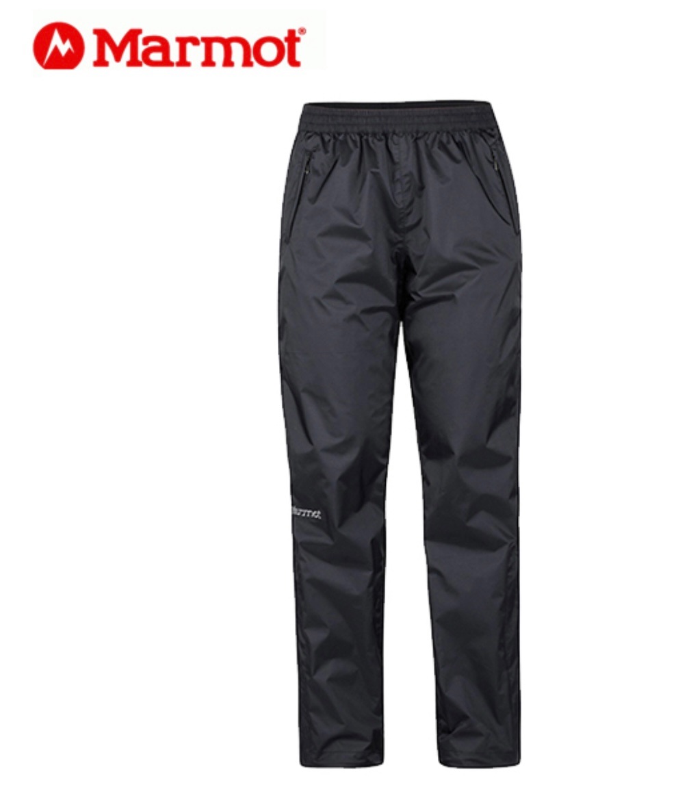 【Marmot】 PreCip Eco Pants 女-半開防水透氣雨褲 46730