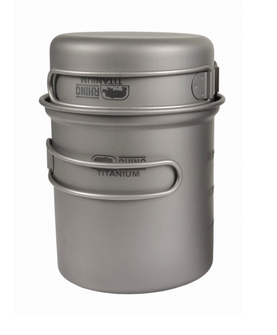 【犀牛】KT-86鈦合金鍋0.75L （144g）