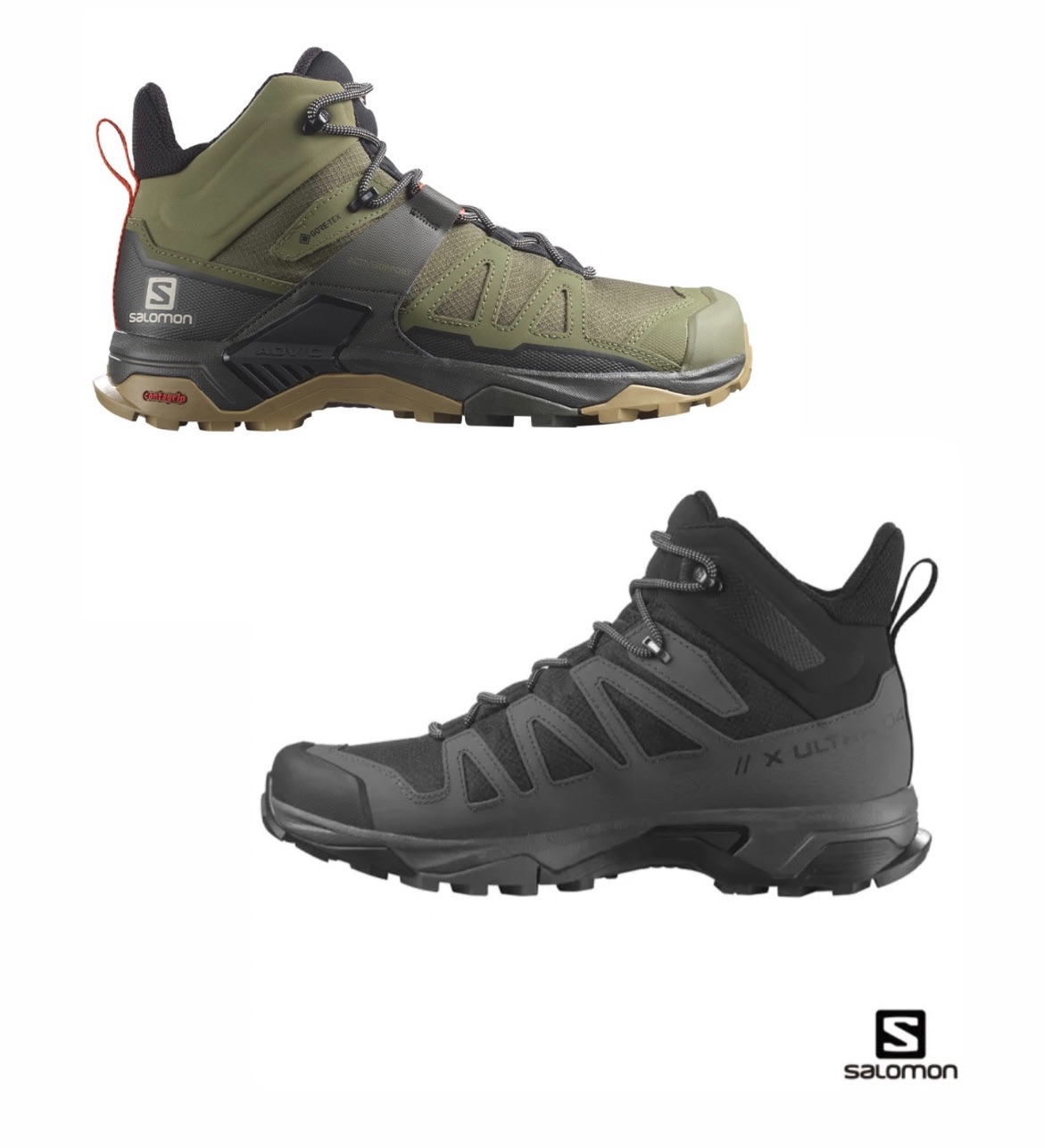 【Salomon】男 X ULTRA 4 Goretex 中筒登山鞋