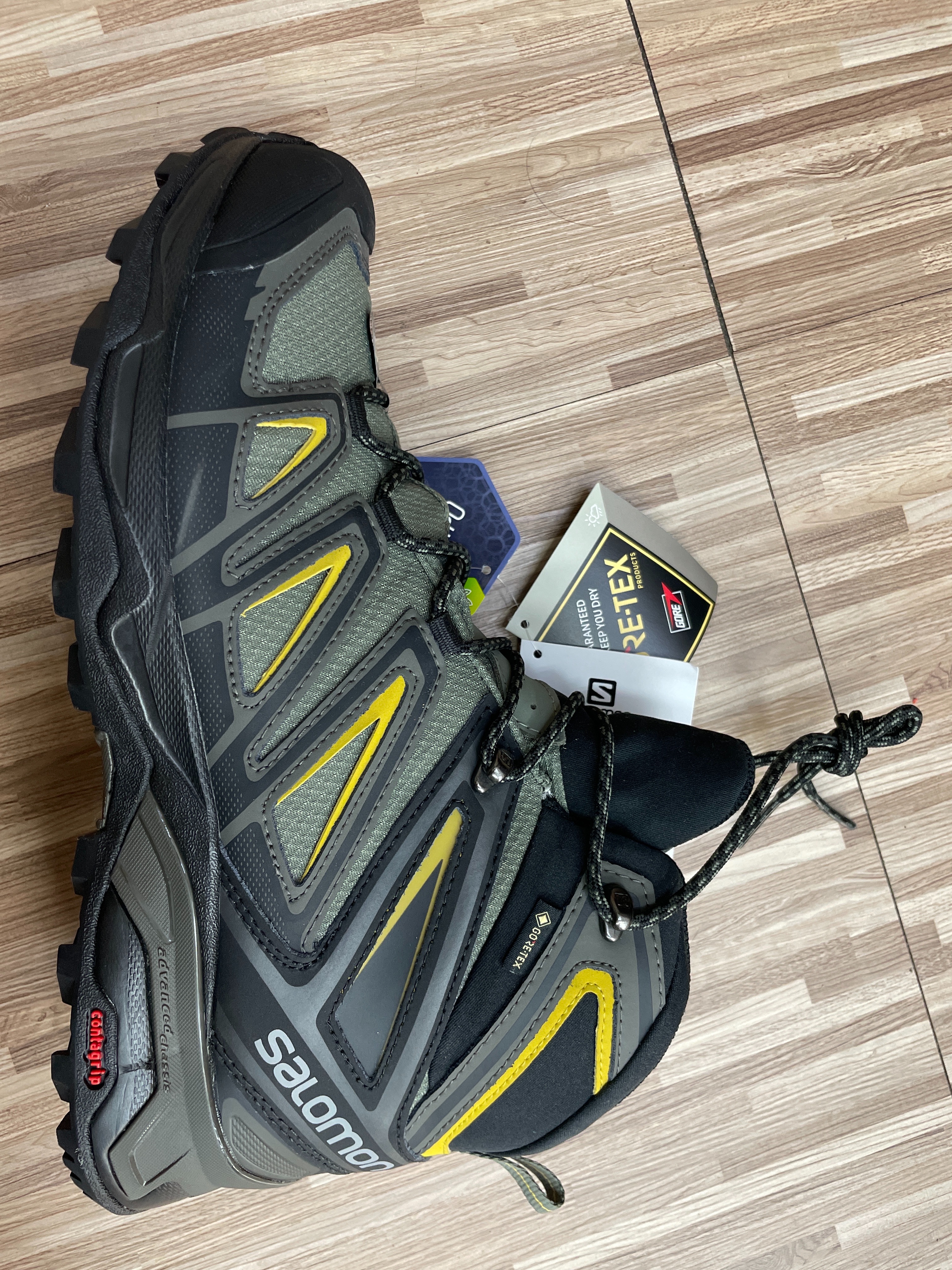 Salomon X ultra 3 男中筒登山鞋