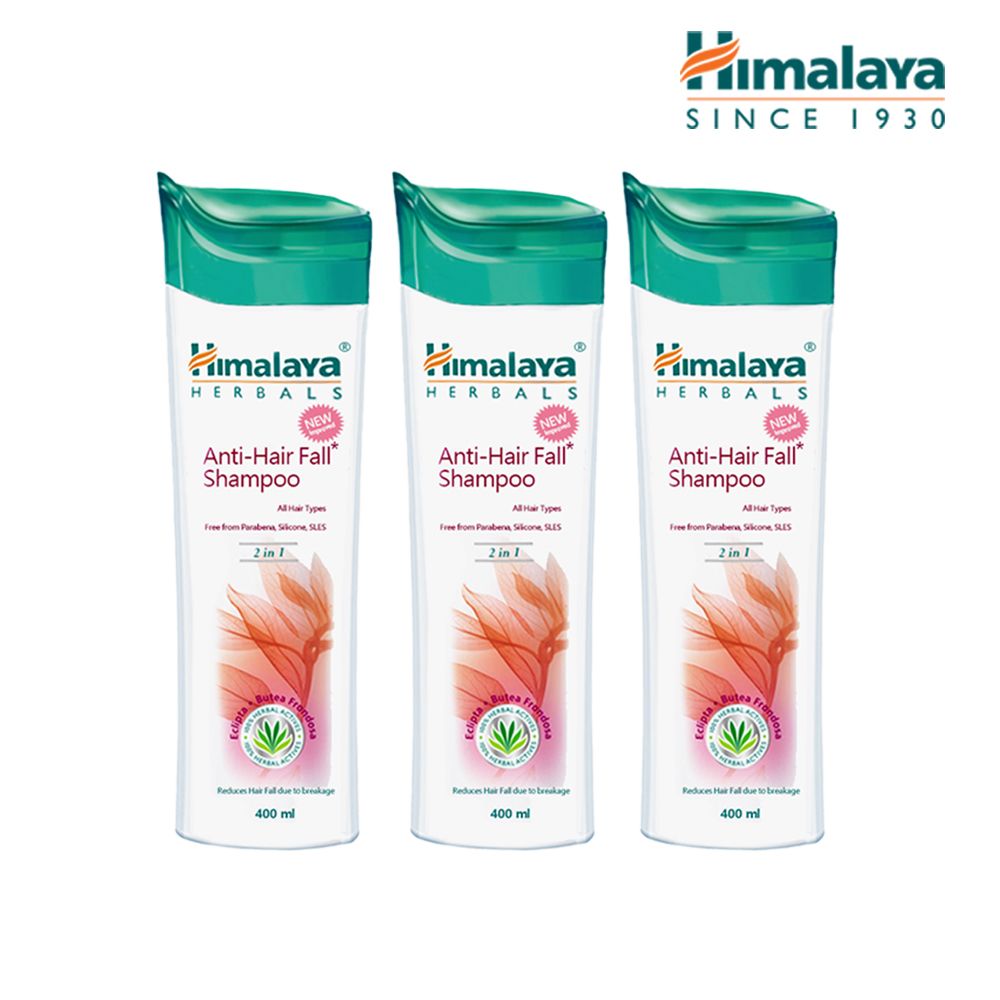 【Himalaya 喜馬拉雅】紫鉚健髮洗髮乳400ml*3入（有效期限：2024.08）