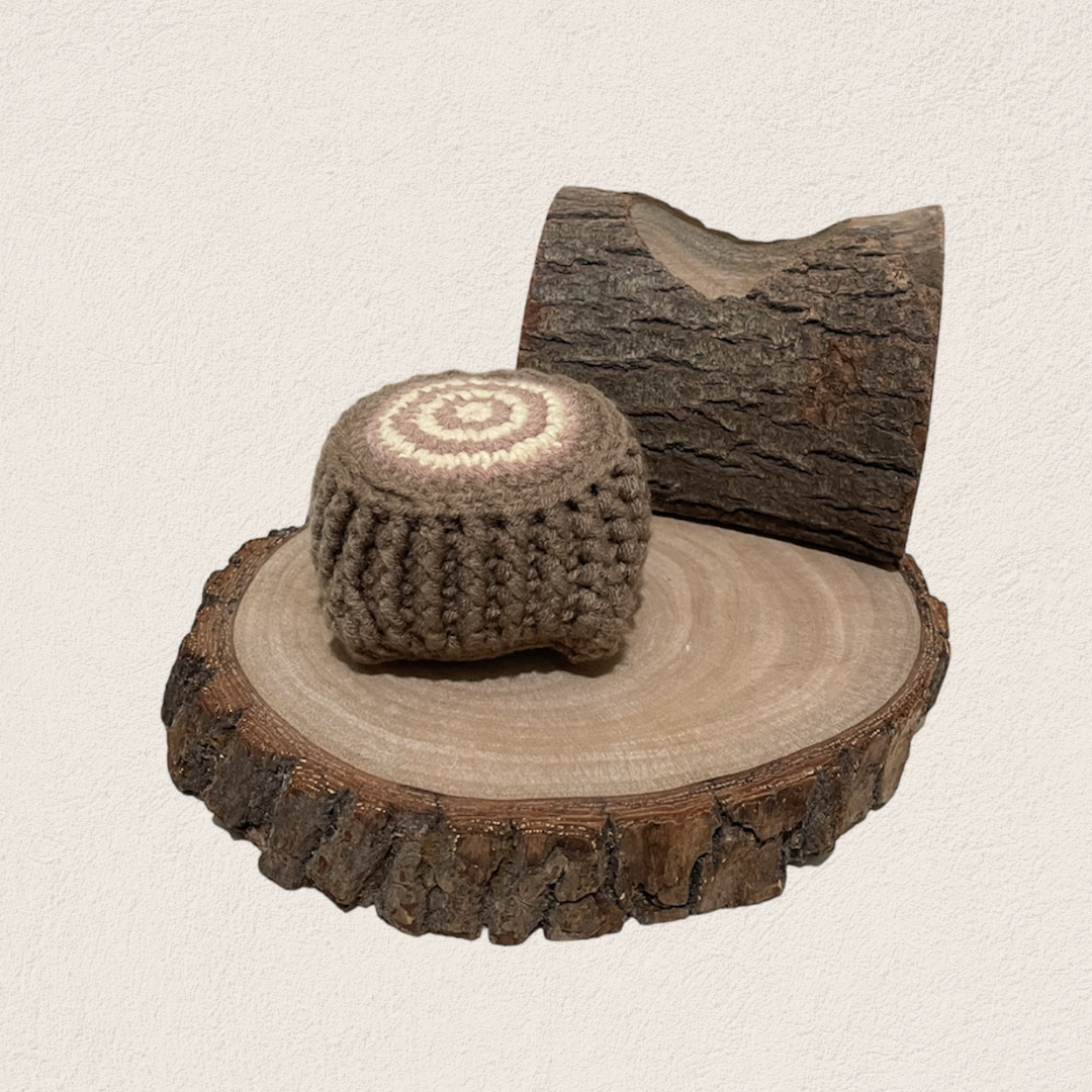 原始木墩與加購草地