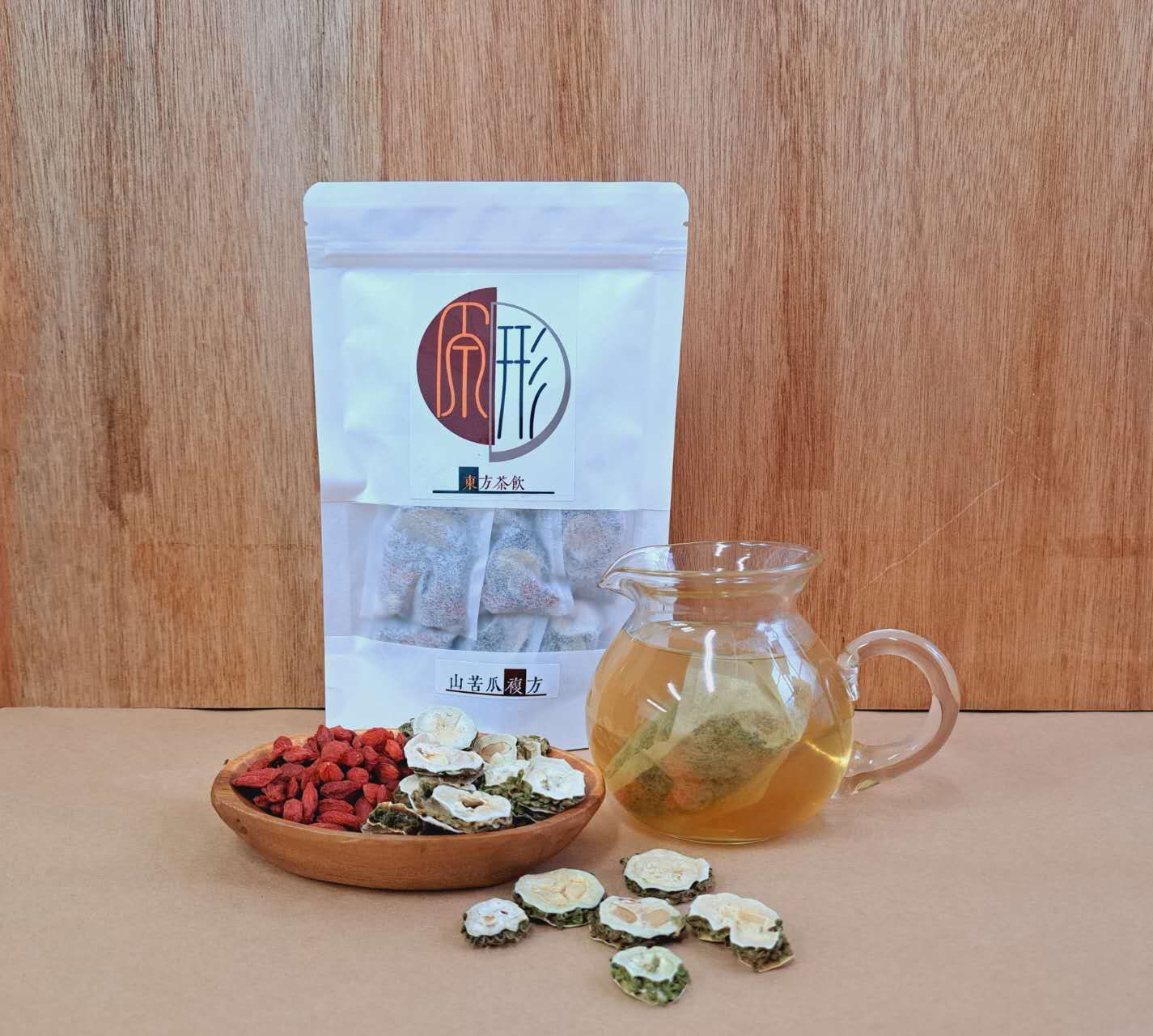 《原形 東方茶飲》 山苦瓜複方茶 養身系列 | 降火氣 使口氣芬芳 潤喉 生津解渴 沖泡便利
