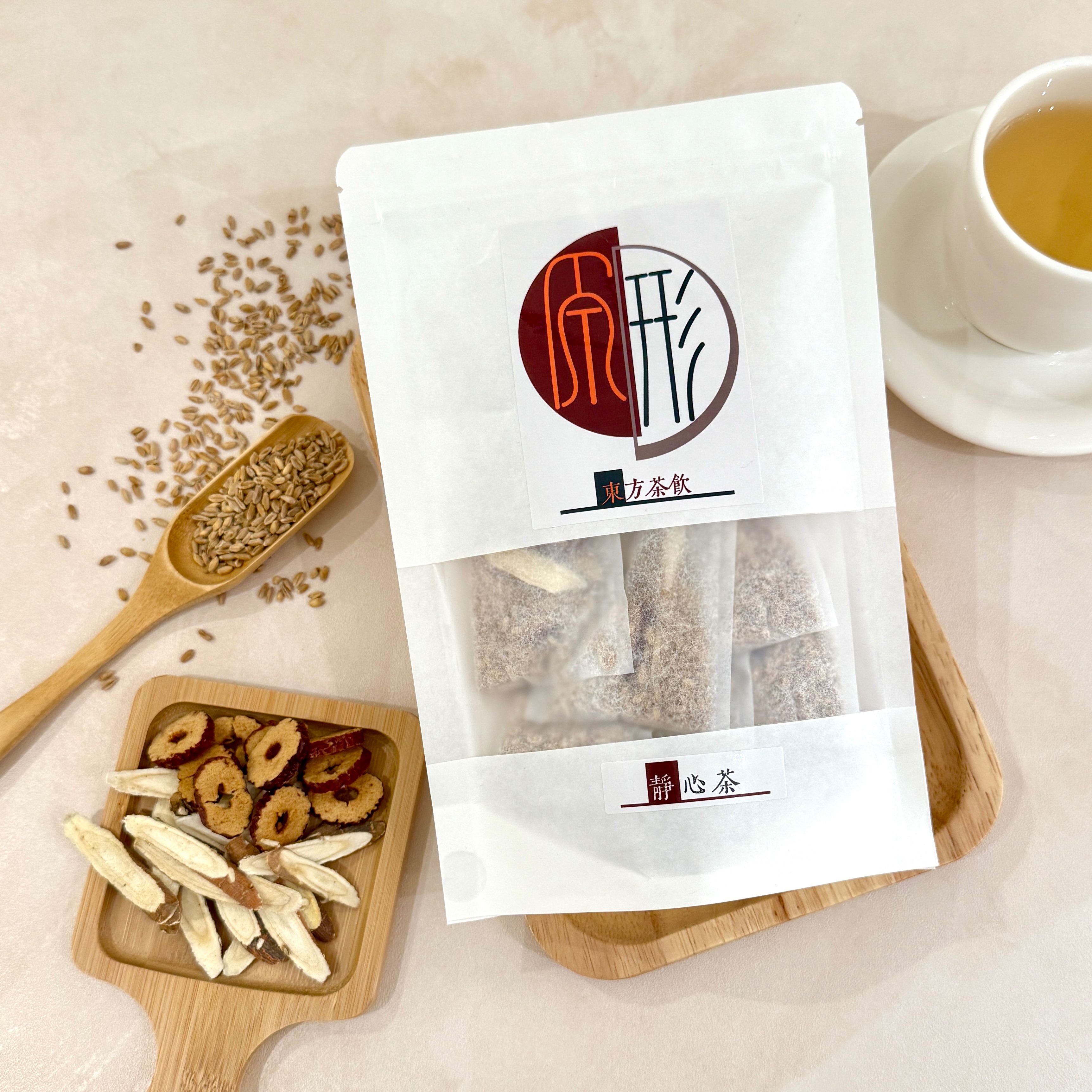 《原形 東方茶飲》 靜心茶 養身系列 | 選用真正的浮小麥 幫助入睡 無咖啡因 沖泡便利