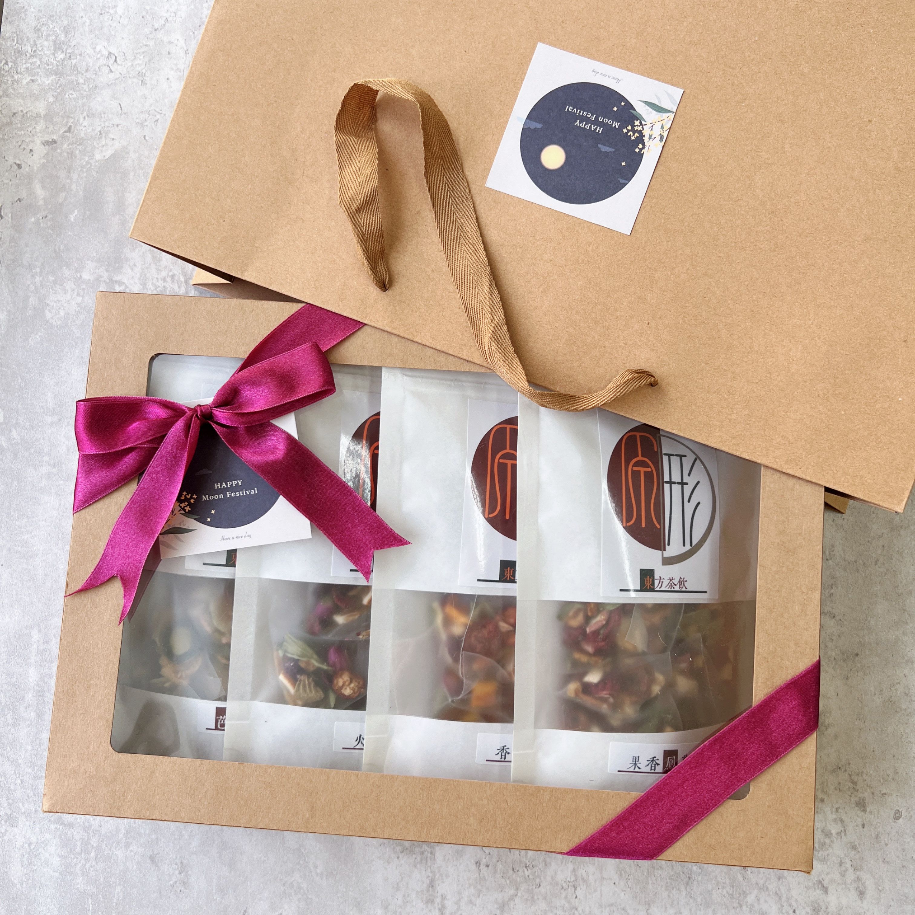 《原形東方茶飲 》客製化禮盒｜新年禮盒