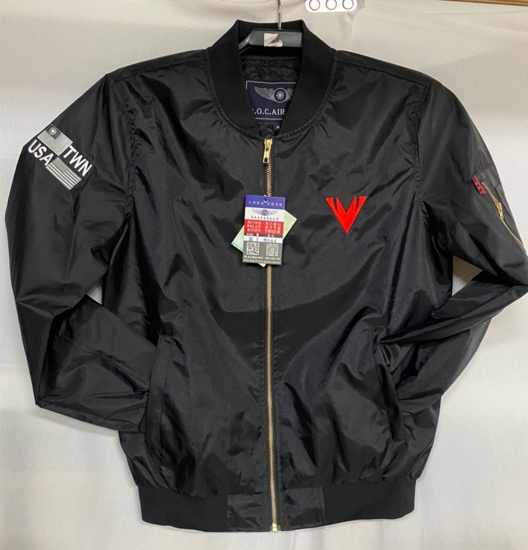 {我愛空軍}現貨+預購防風透氣飛行夾克台灣製空軍F-16V飛行夾克薄夾克飛夾黑色G-MA1-TH20