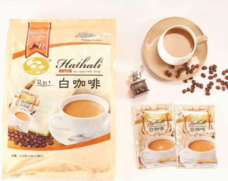 二合一哈拉里白咖啡