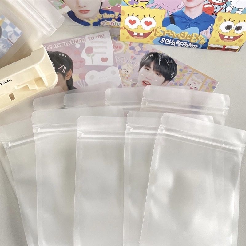 磨砂＆白色 夾鏈袋 尺寸多【高質感店主推薦款】