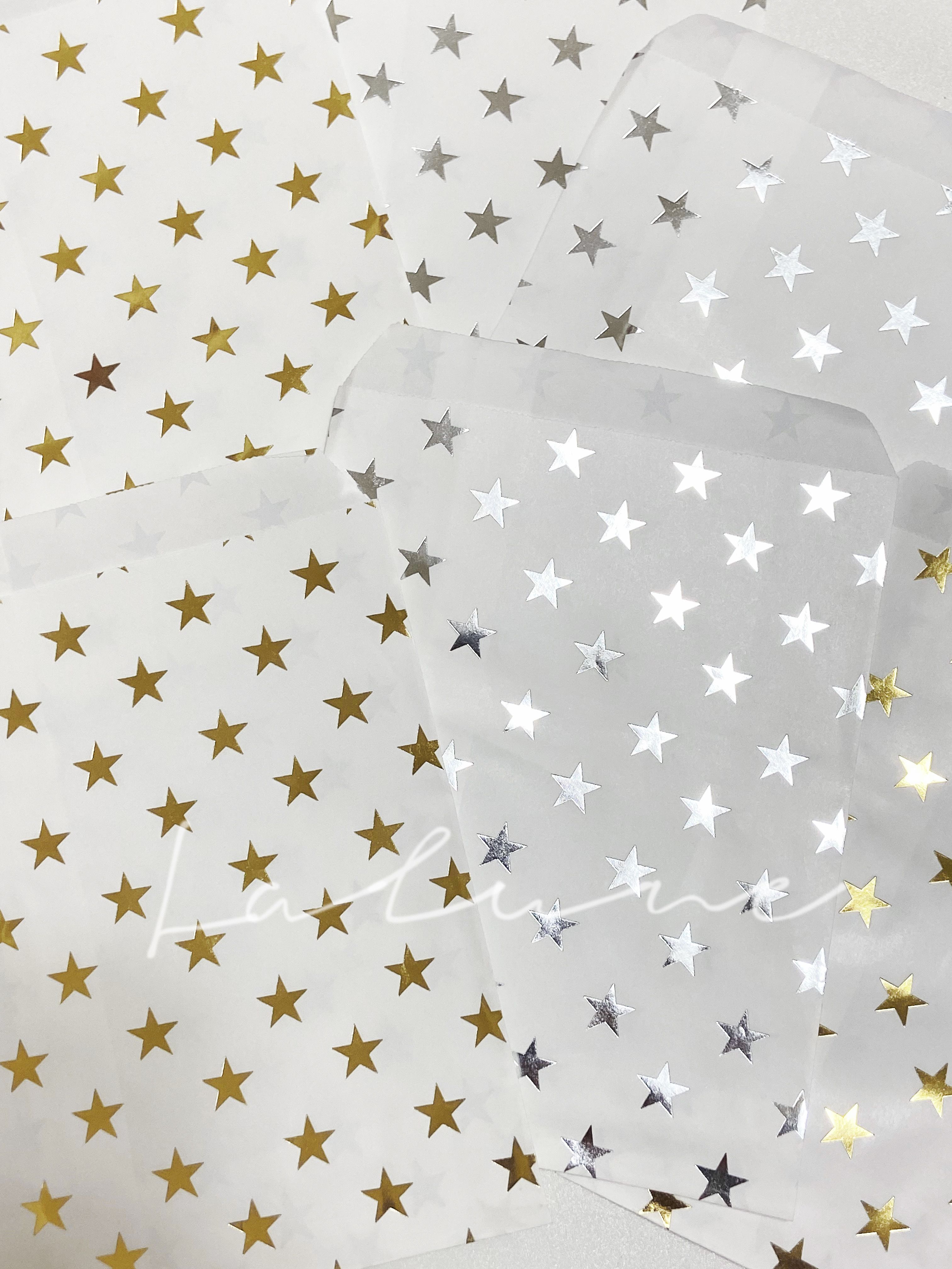 鏡面反光星星紙袋🌟【高質感店主推薦款】