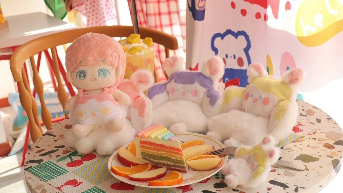 娃椅+送隨機兩個小抱偶