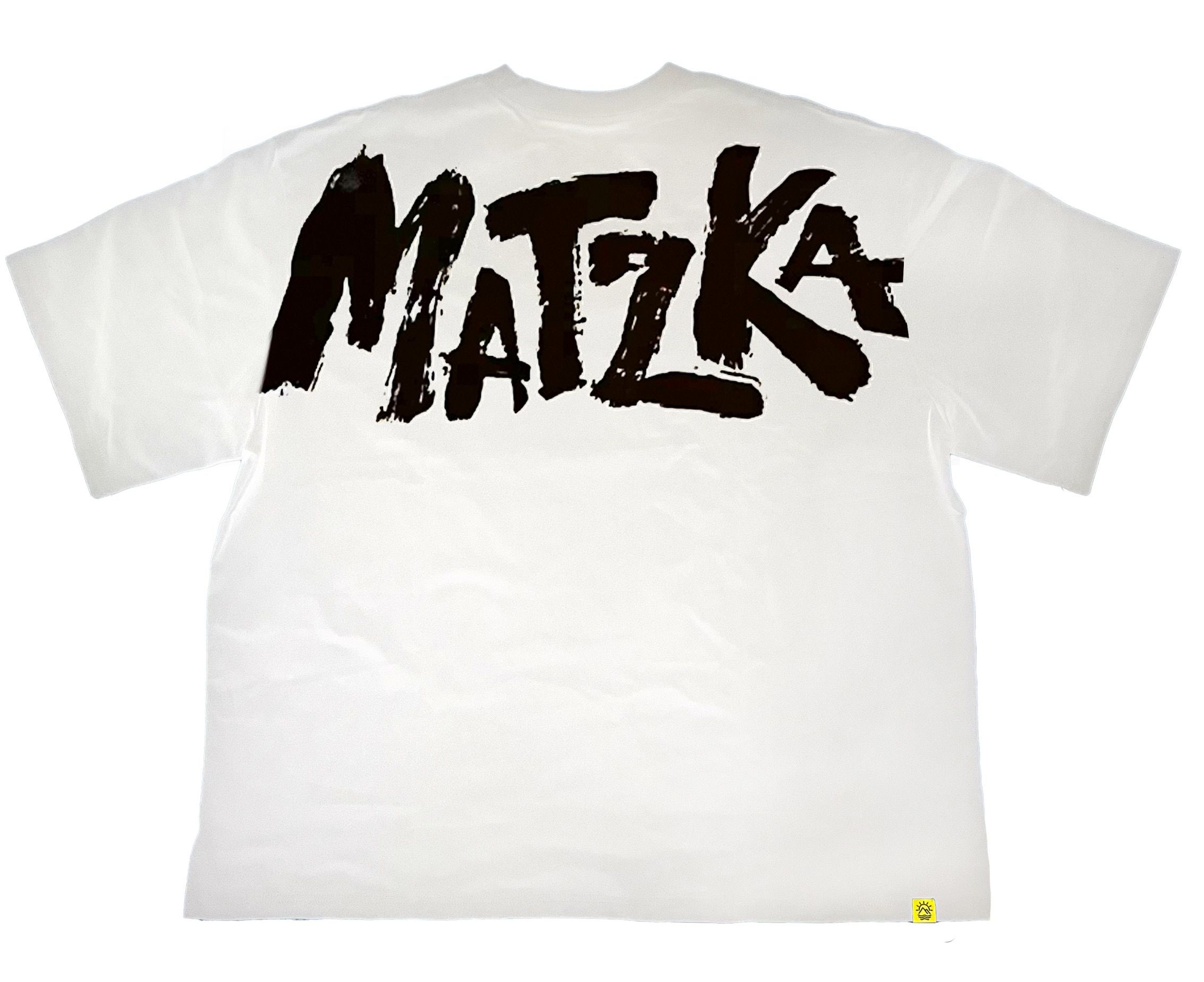 Matzka厚磅白色短T （尺寸表點圖片）