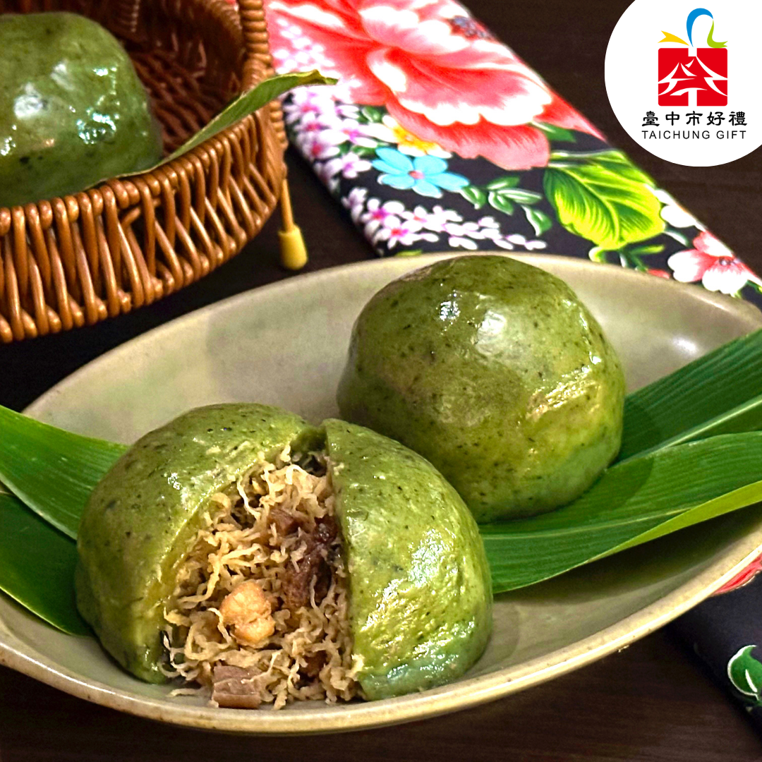 ★鄉港食品★米食系列-草仔粿/顆   獲得【台中市好禮】標章肯定的在地米食
