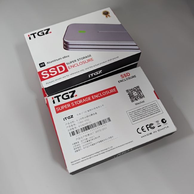 [全新] IGTZ M2 NVMe/SATA 雙協議 10G 全鋁外接盒