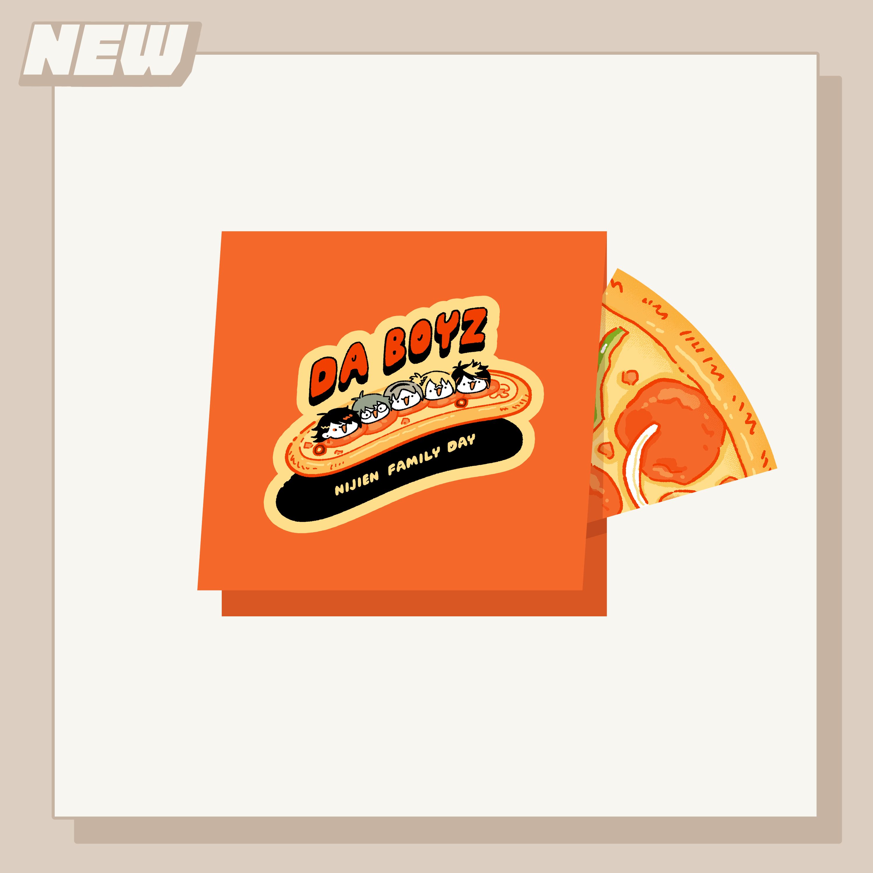 [NEW]新刊：DA BOYZ披薩豆本（加印預購）