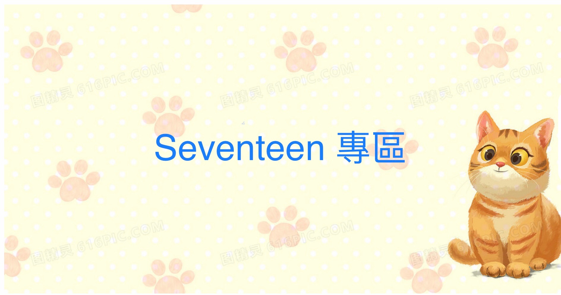 SEVENTEEN 專輯區