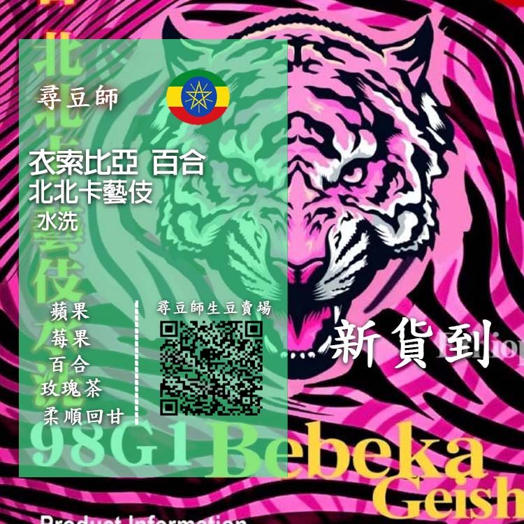 衣索比亞 百合 北北卡 藝伎水洗