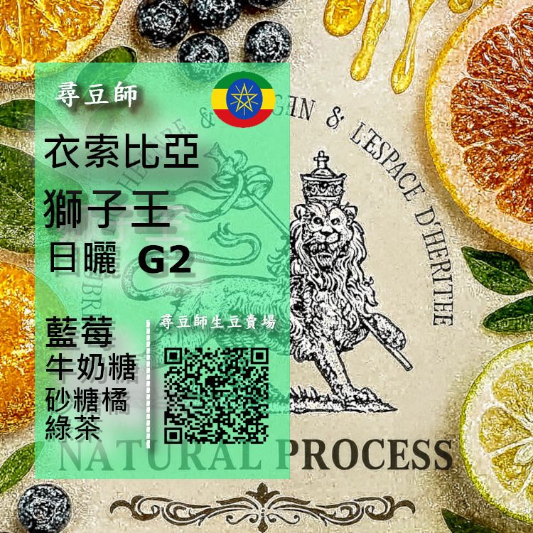 衣索比亞 西達摩 獅子王 日曬 G2