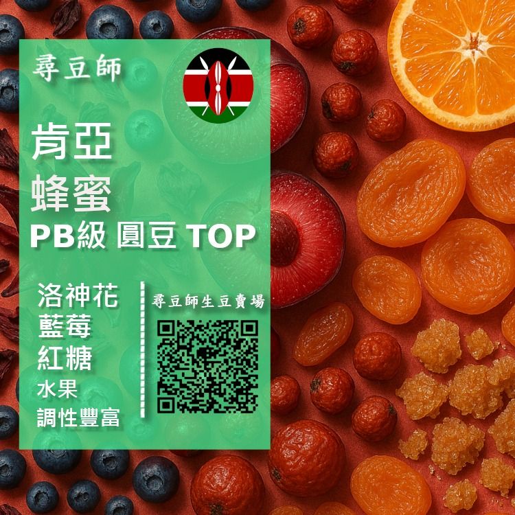 肯亞 蜂蜜 PB級 圓豆 TOP