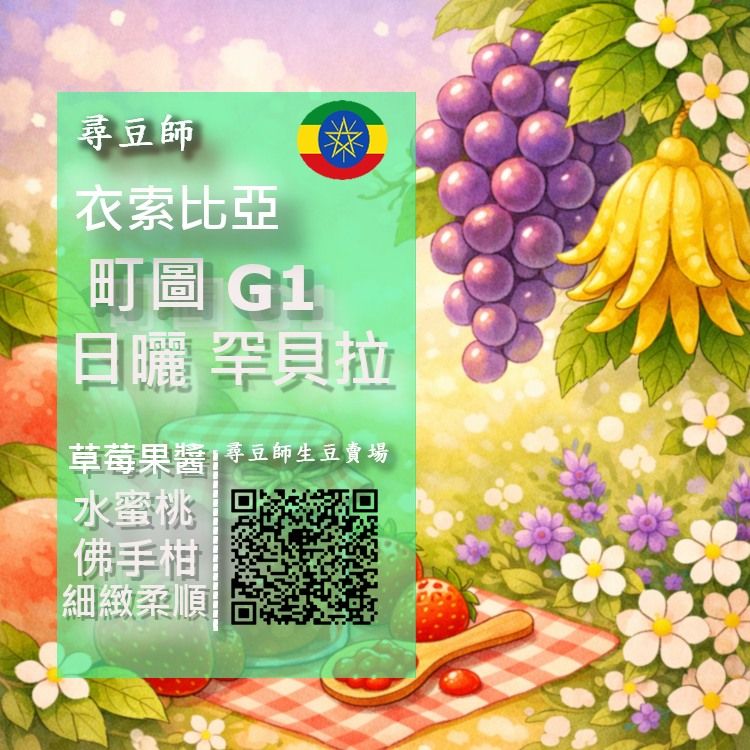 衣索比亞 日曬 古吉 罕貝拉 町圖 G1